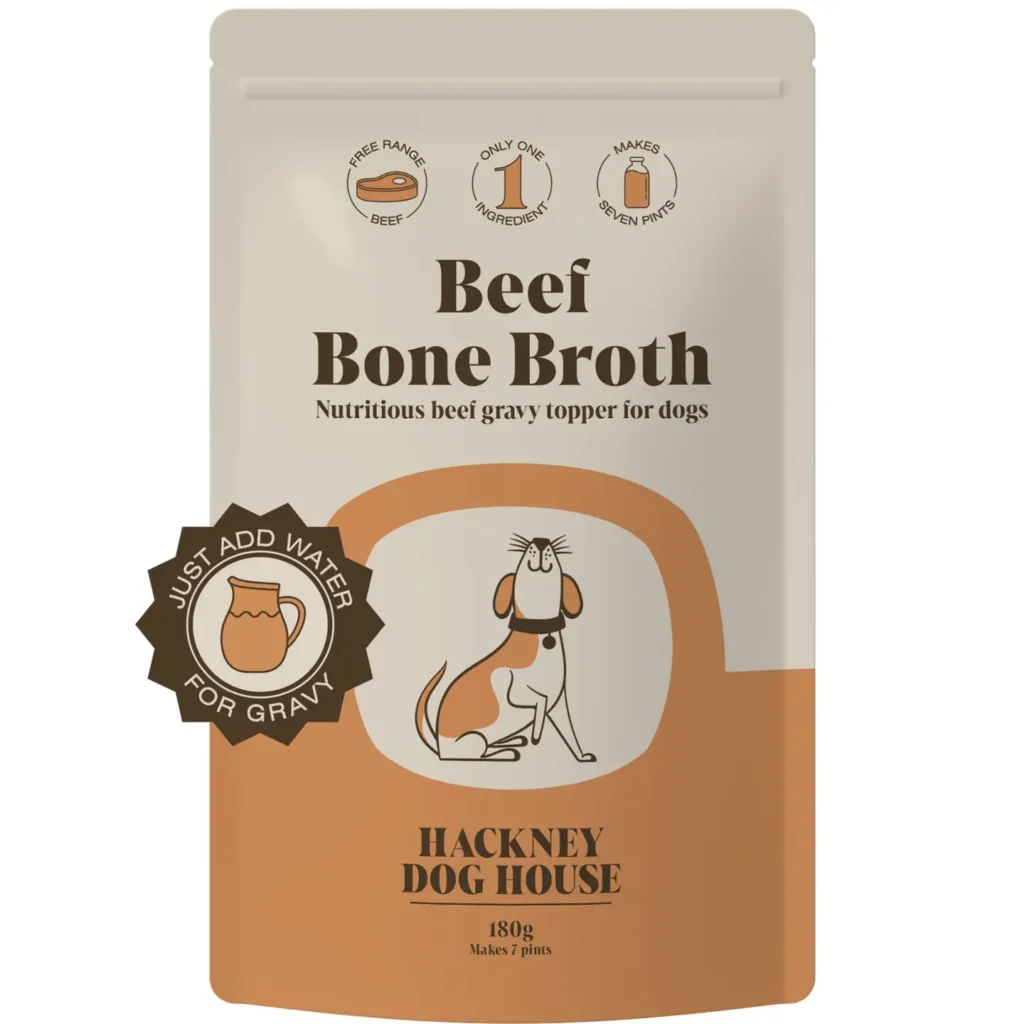 Beef Bone Broth For Dogs | Dog Gravy Food Topper | Enrichment