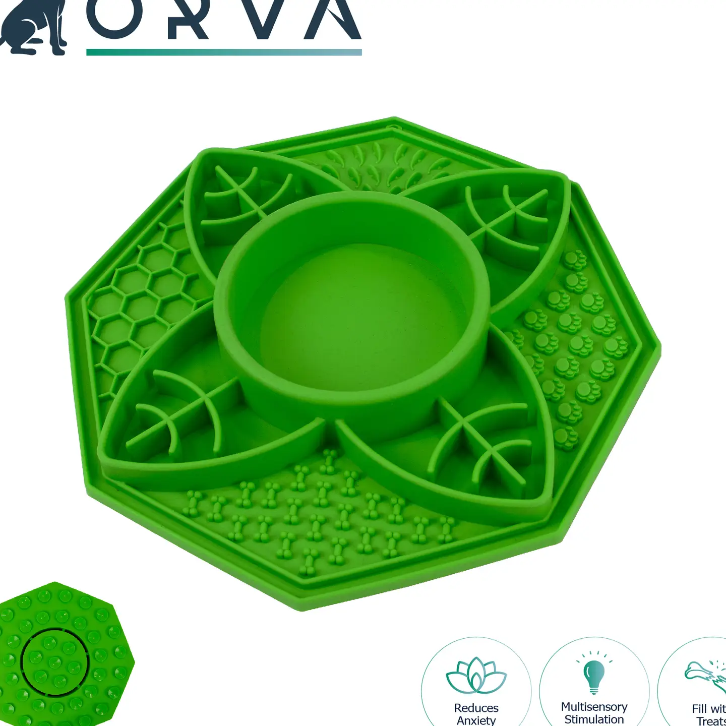 Örva Slow Feed Suction Leaf - Freezable